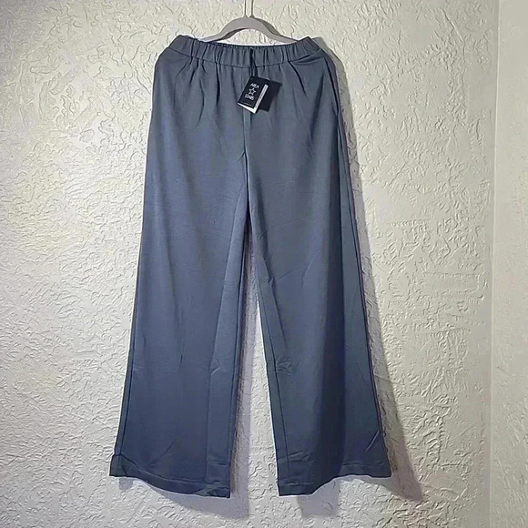 AREA STARS Women's wide leg Pull on in grey nwt - Picture 4 of 12